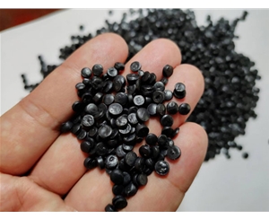 黄山黑色HDPE再生管道颗粒料